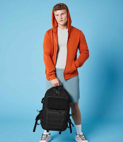 BagBase MOLLE Tactical 35 Litre Backpack - BLK - ONE